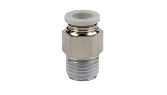 W-0121 - Recta Macho Hexagonal