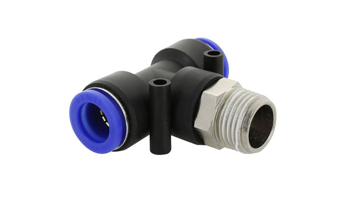 0125 - (T) Orientable Tubo-Rosca Macho Central