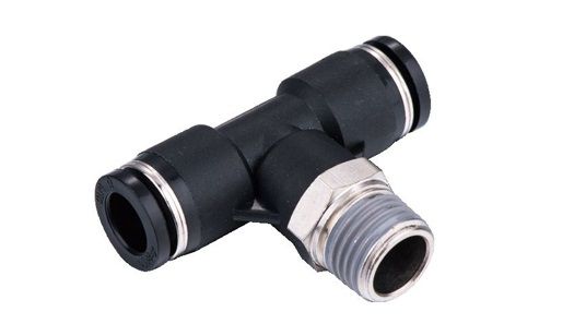 0125 - (T) Orientable Tubo-Rosca Macho Central