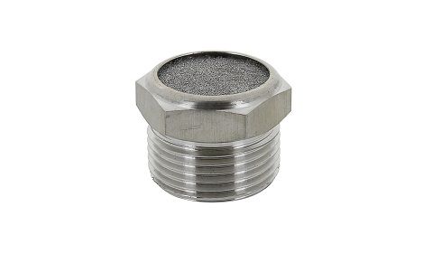 8151 - Mini Silenciador de Acero Inoxidable